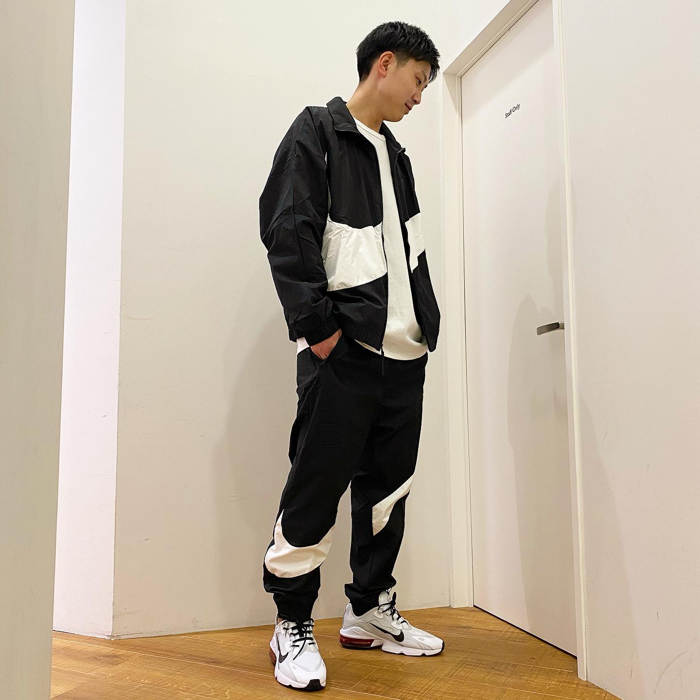 XL NIKE ウーブンパンツ ビックスウォッシュ